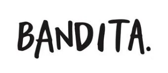 The word 'BANDITA' written in black, hand-drawn style lettering.