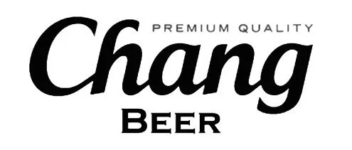 Chang Beer logo with the words "Premium Quality" above