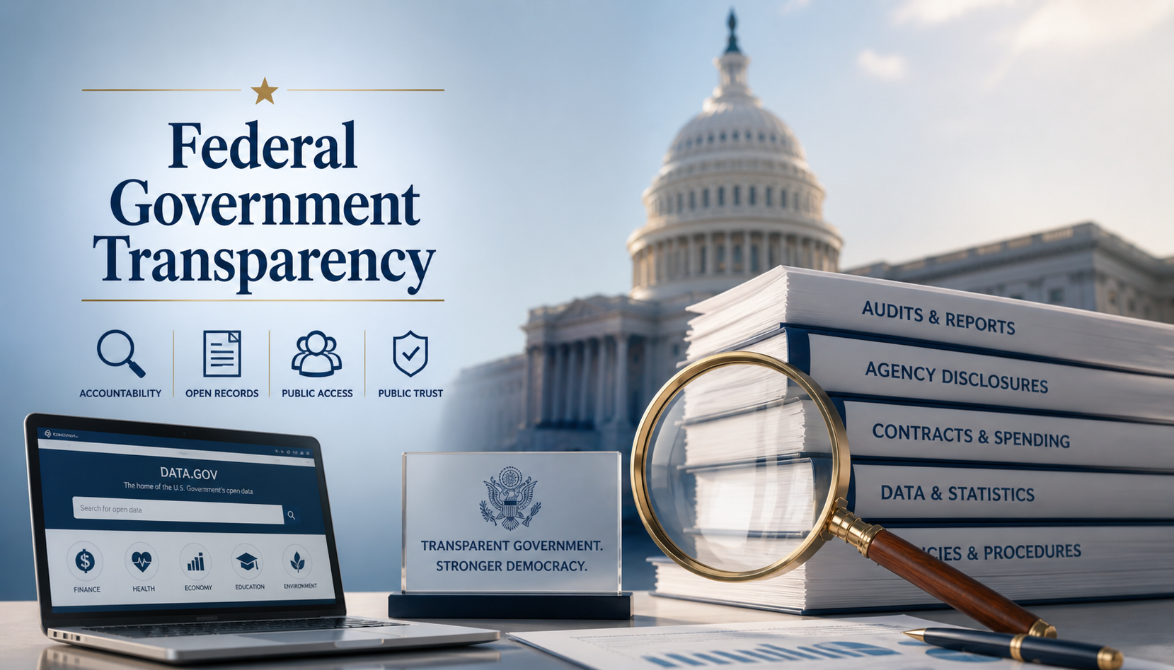 Federal Government Transparency: A Complete Guide to Public Records Requests and Agency Disclosure Laws