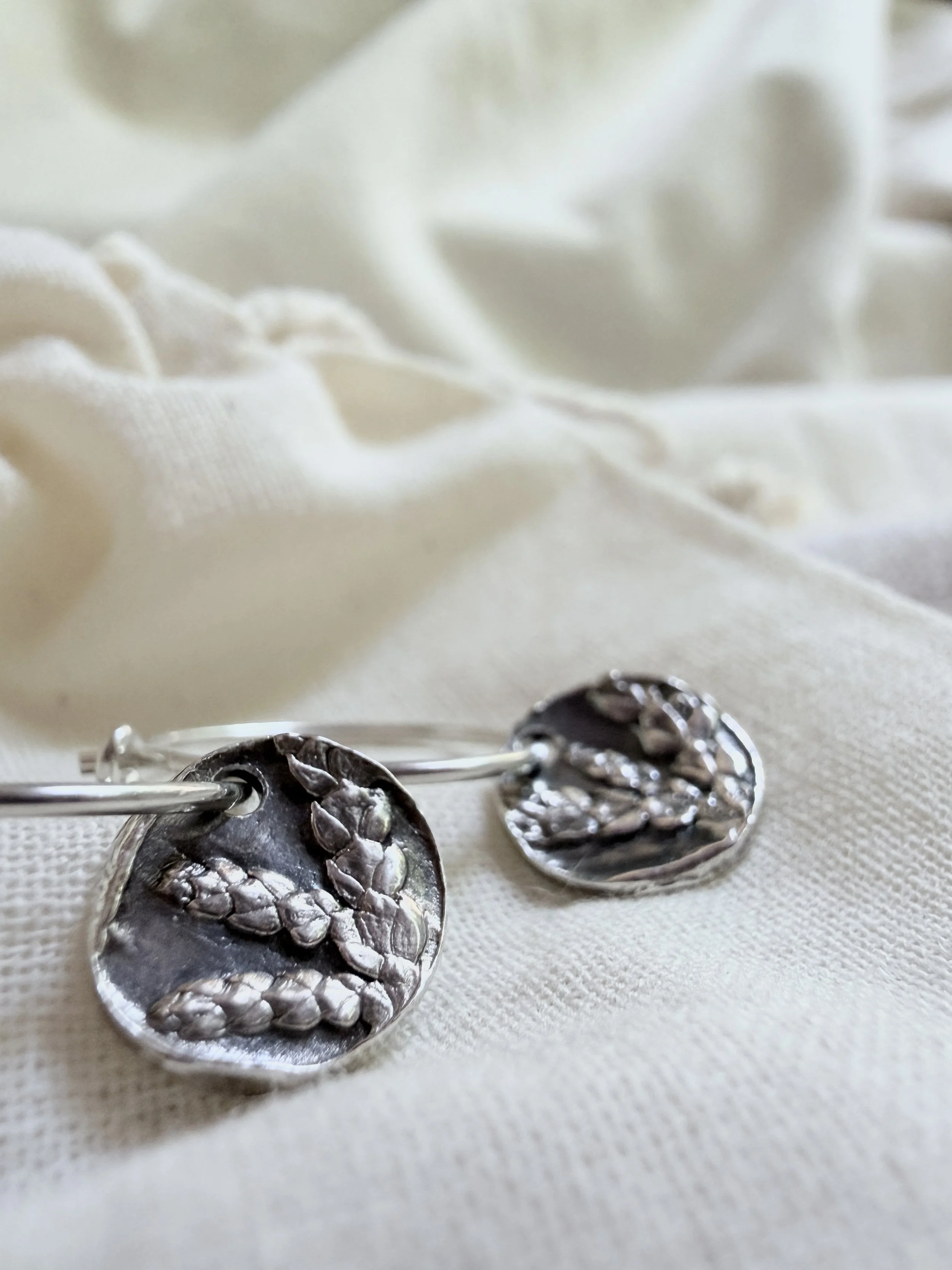 Tiny Cedar Hoops