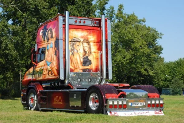 Custom Truck Styling – Individual truck customisation by TC-Works, Sankt Vith