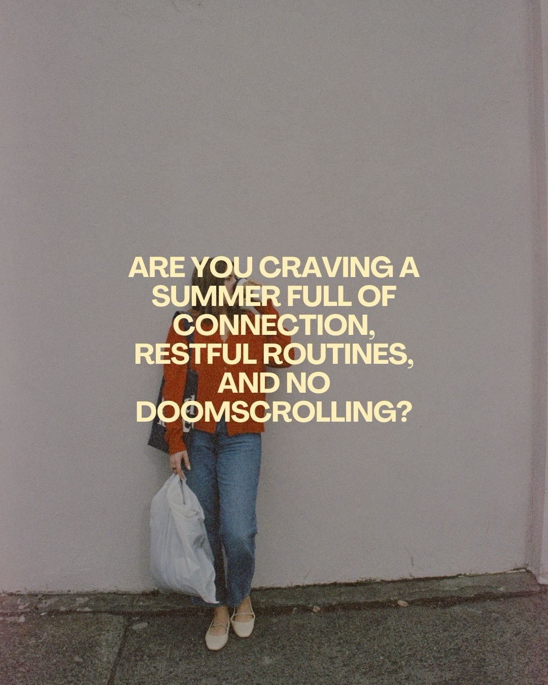 We all crave connection, not wanting our summer to go by and think, &ldquo;Where did the time go?&rdquo; Enter: a slow and steady summer. Who&rsquo;s with me?