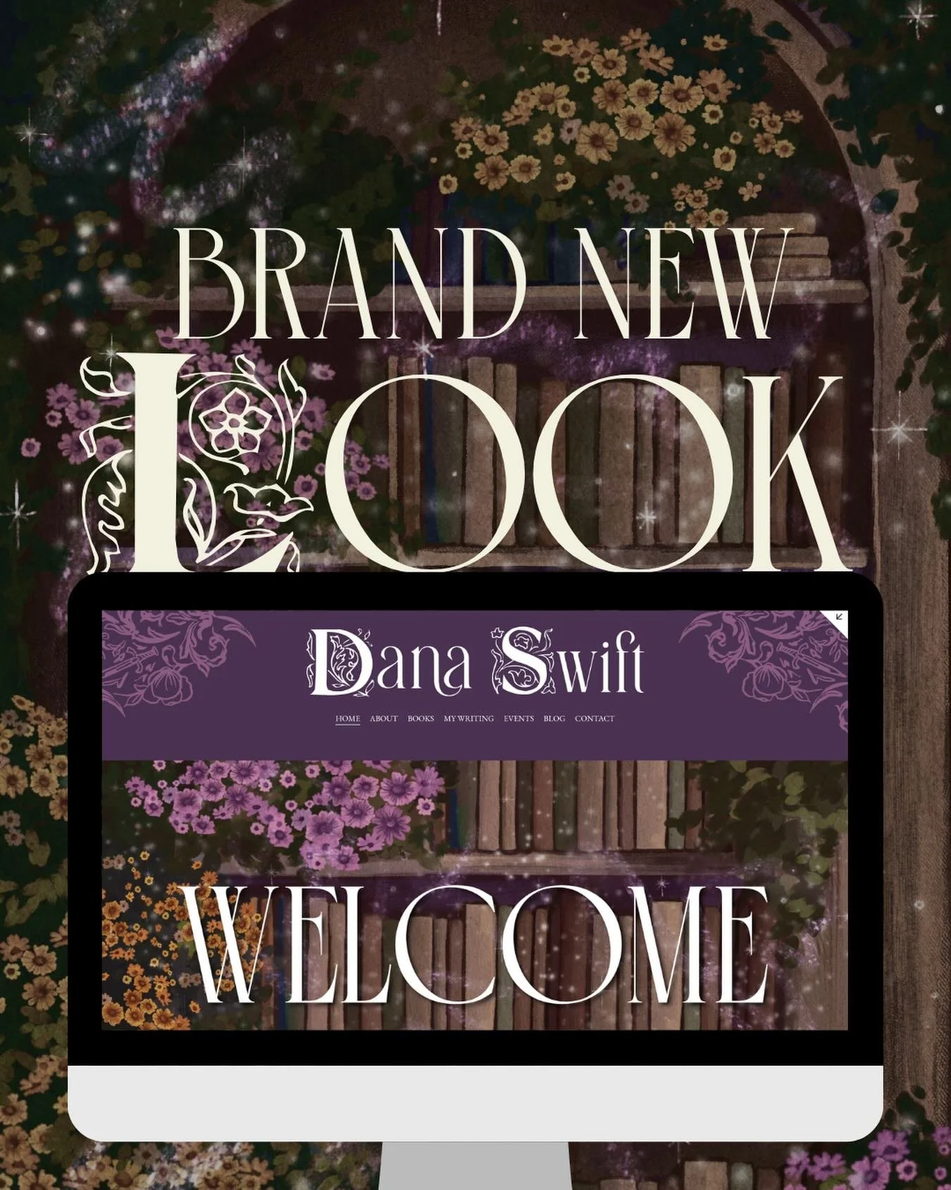 Excited to share my redesigned website!!! @danikacorrall did such an phenomenal job with the layout, illustrations, and transitioning me over from Wordpress to @squarespace! And that&rsquo;s not even including all the branded canva graphics she made 