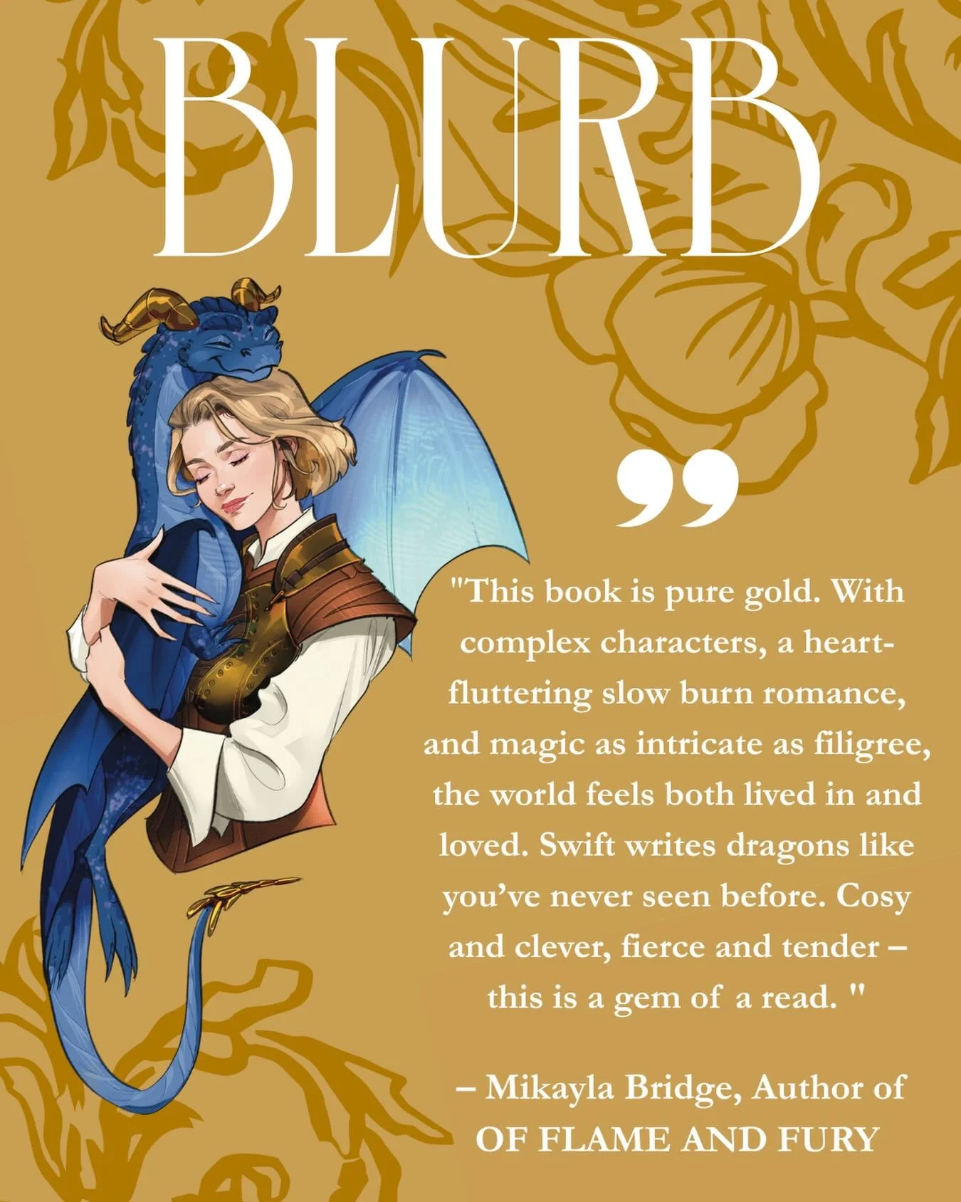 So excited to share this blurb from @mikayla_bridge!!! 

OF FLAME AND FURY is one of my favorite books I read last year! It&rsquo;s spectacular! Phoenix racing and faking dating? What could be a better combination! 
I messaged her right when I finish