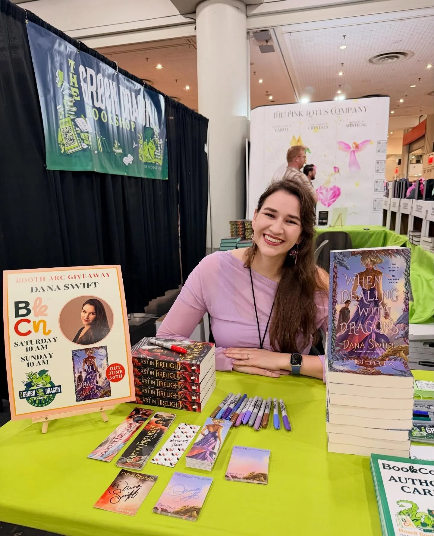 Day two @bookcon and I got to meet even more amazing authors and friends!!! Including my PRH publicist @sarah.lawrenson.10, which was such an amazing surprise!!! 

Thank you BookCon!