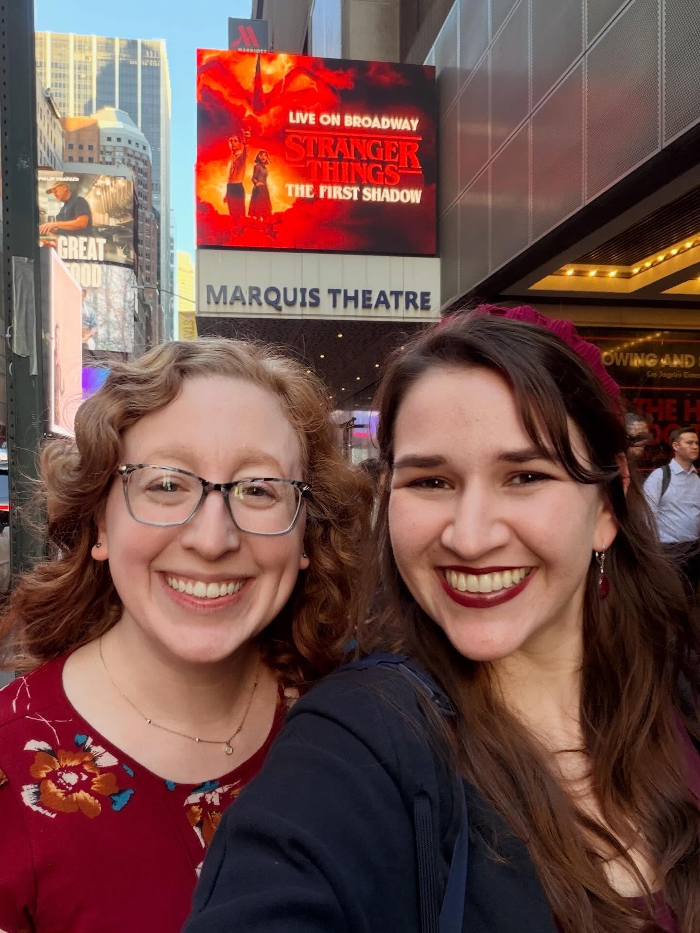 Another one of my favorite things about my visit to New York this past weekend was going to the stranger things broadway show with @rachel_sperber!!! 

This show was intense in the best way! The production value was unbelievable! 😱