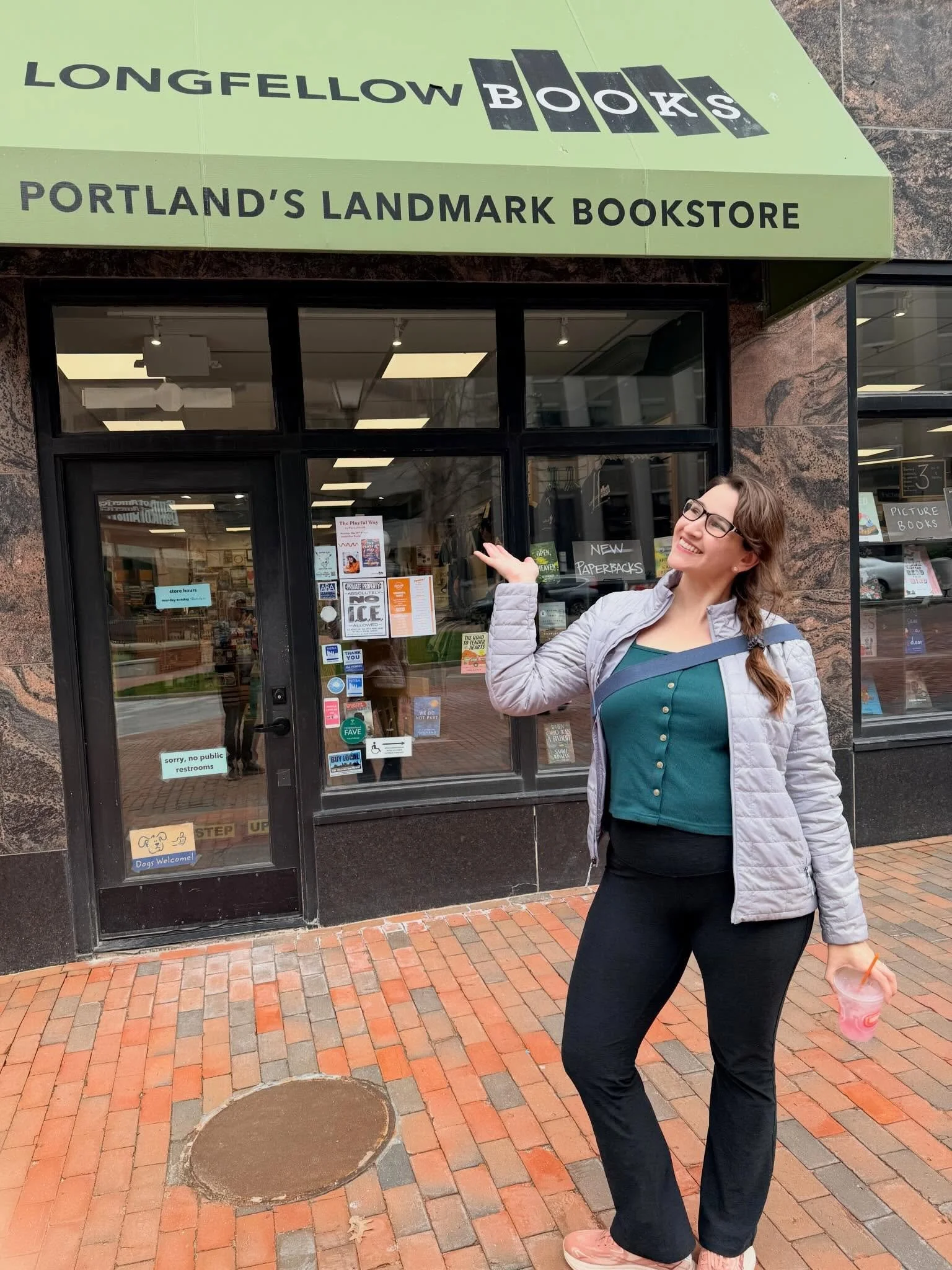 How do you want to celebrate your birthday?
How about going to every local bookstore I can in Portland, Maine and telling them about my new book and see if they would be willing to carry it like the little marketing werido I am! 
Well success! @longf