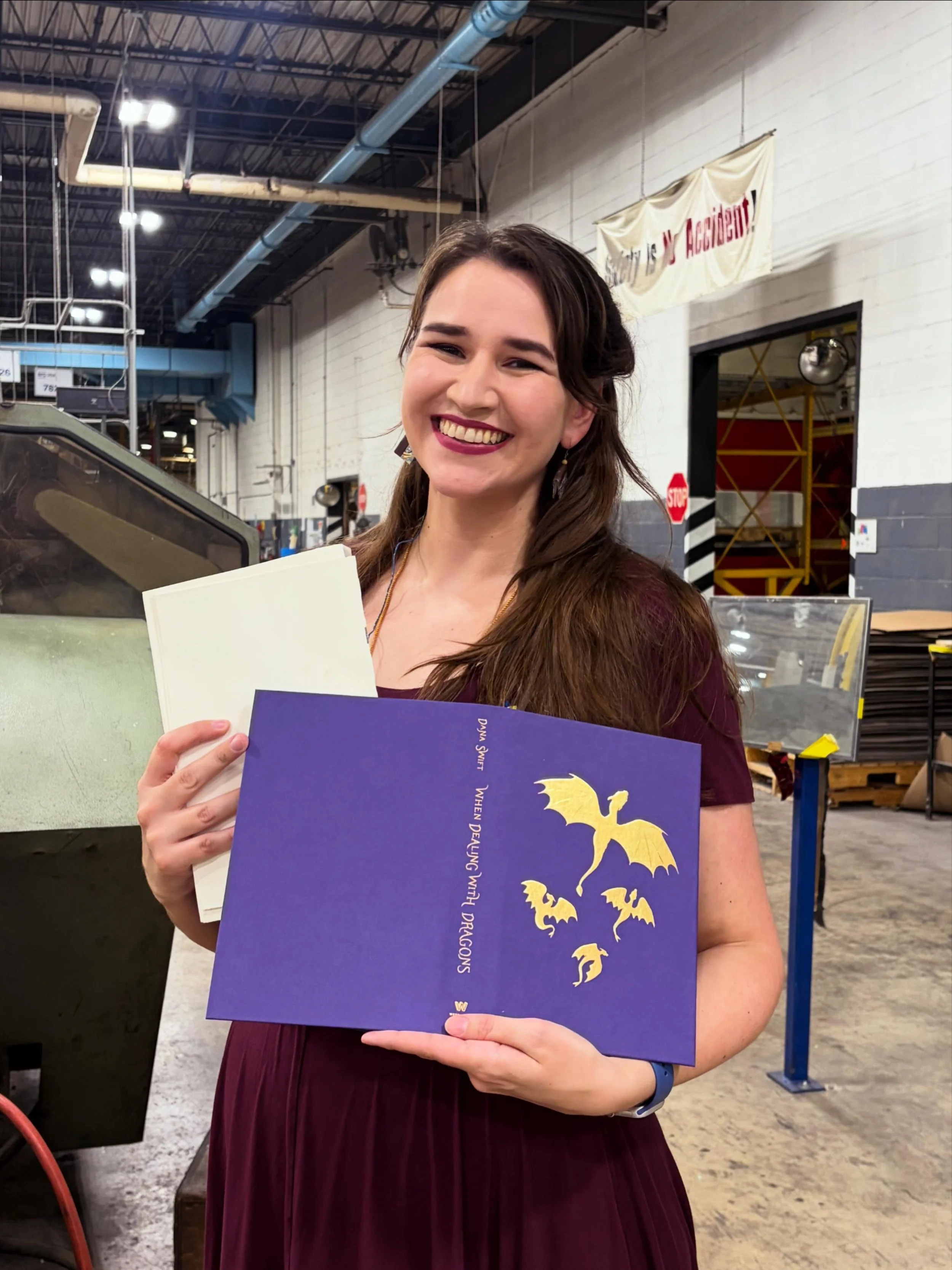 Realized I haven&rsquo;t posted the pictures of my BPG Printer trip to see my book being made before my eyes! 

I don&rsquo;t think I&rsquo;ll ever forget this experience! About one month to go!!!! 😆