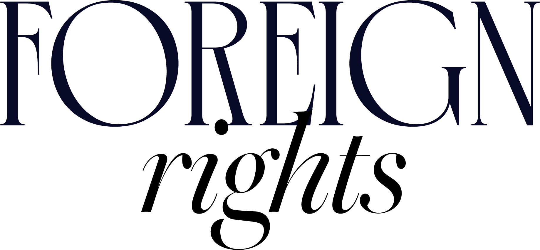 The word 'FORCEIGN' written in large, navy blue, serif font letters.