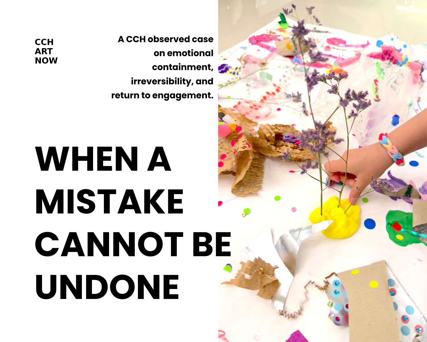 When a Mistake Cannot Be Undone