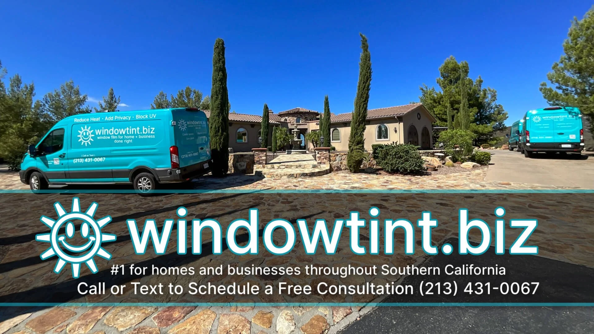 Home in murrieta, ca with window tint