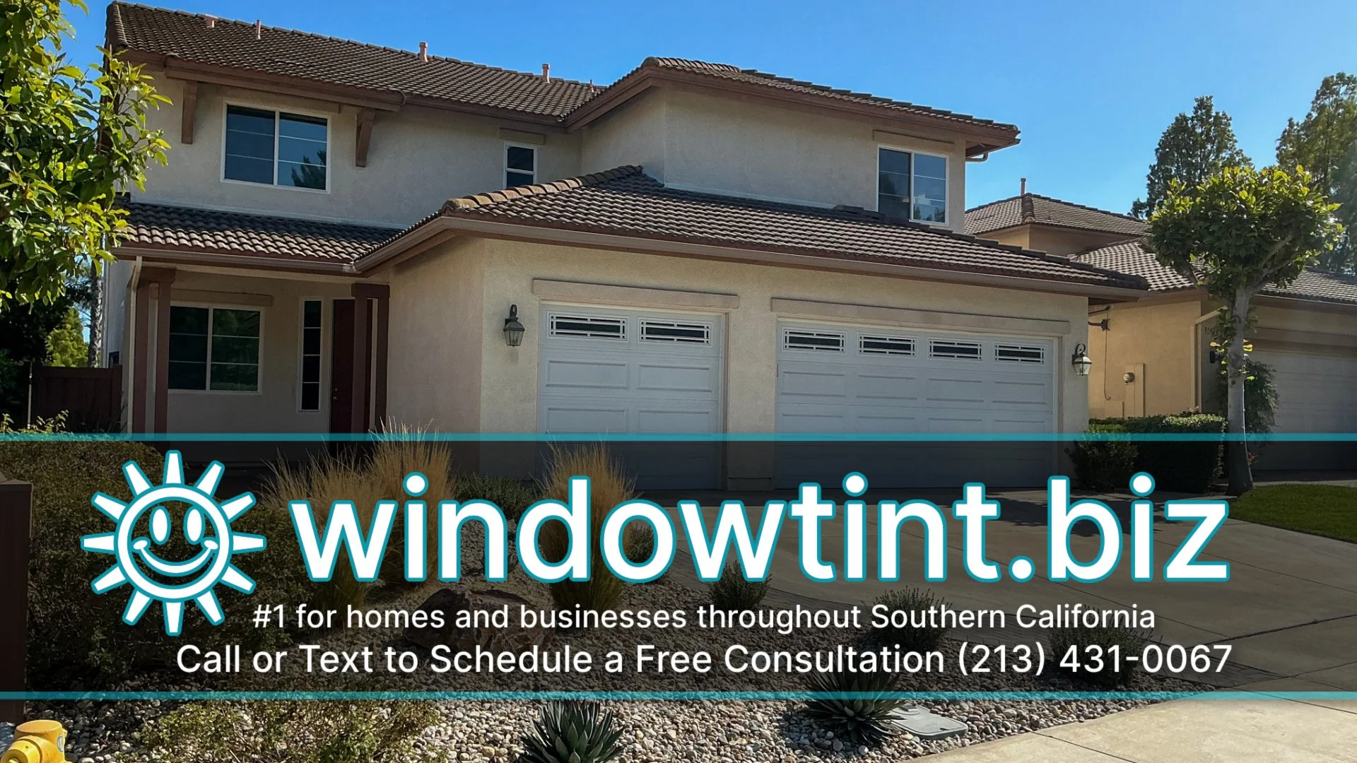 Residential window tinting in Temecula CA 92591 for heat rejection while maintaining natural light and clear views.