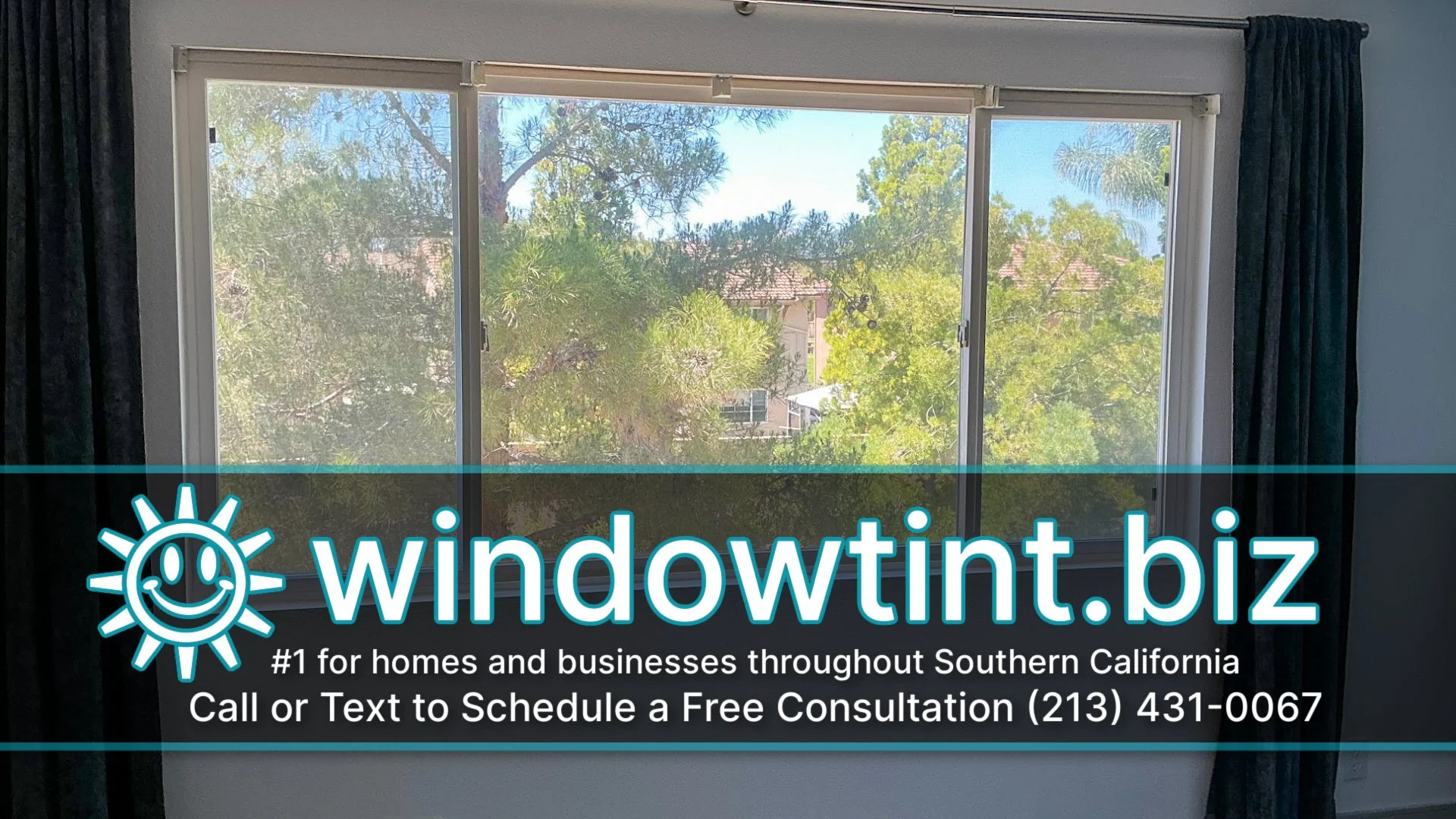 Temecula CA home after tinting every window with Huper Optik Select Sech window tinting for heat rejection and solar protection.
