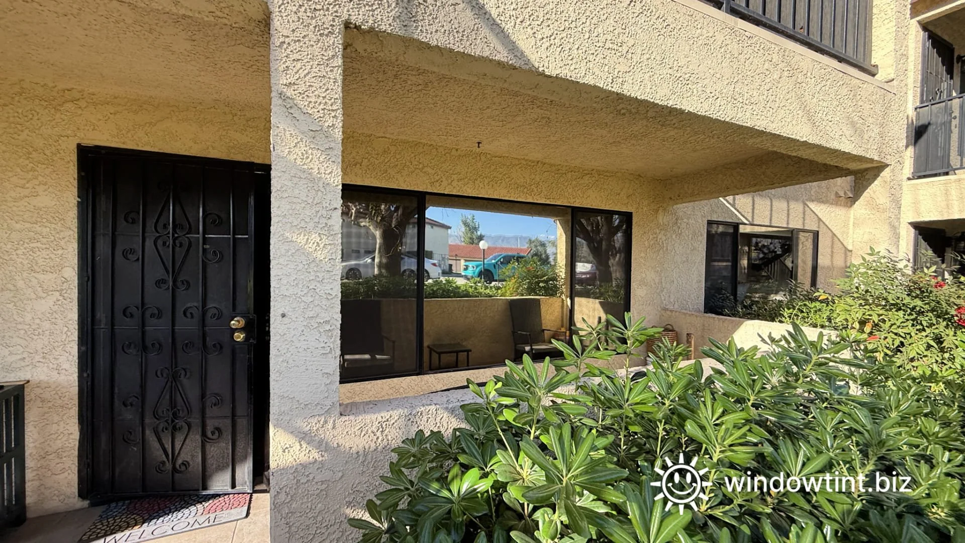 home window tinting project Hemet CA residential solar control film