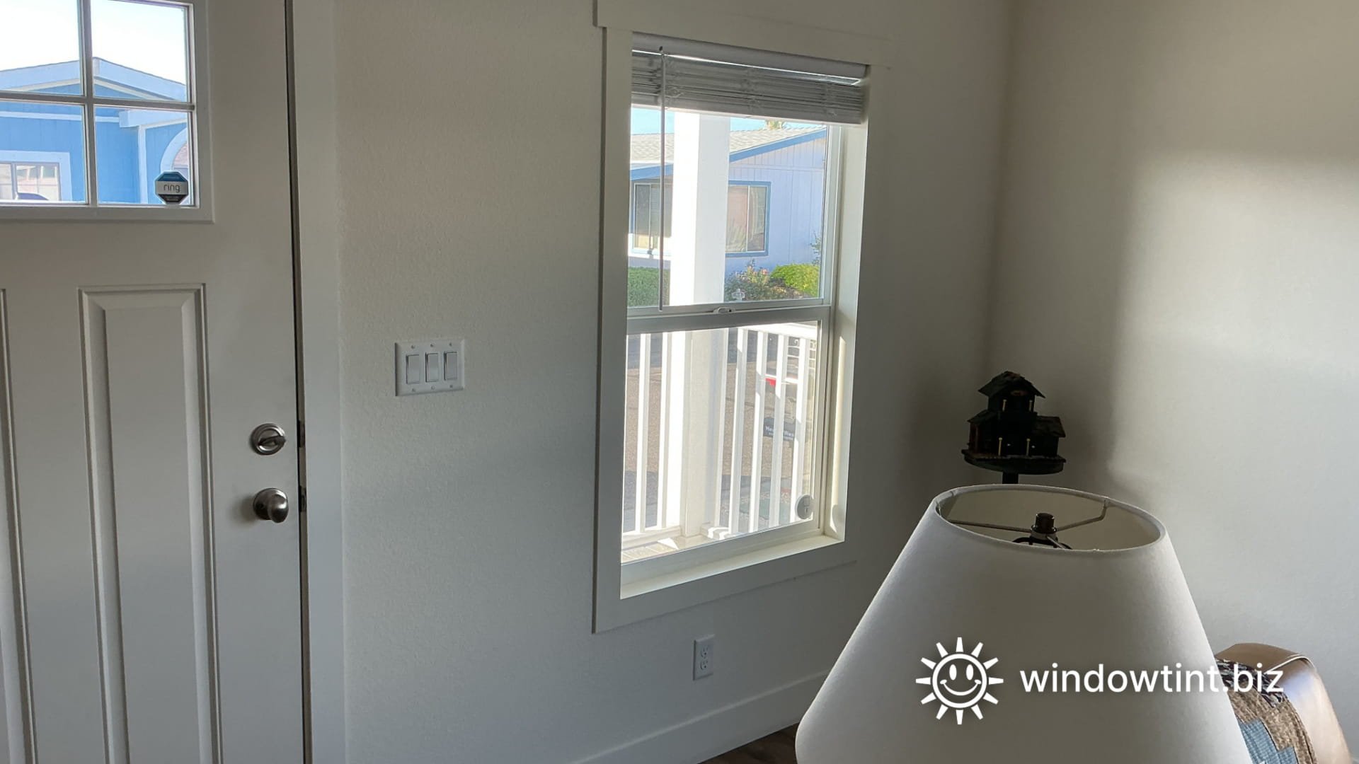 privacy window tint for house windows in Hemet CA for daytime privacy from neighbors