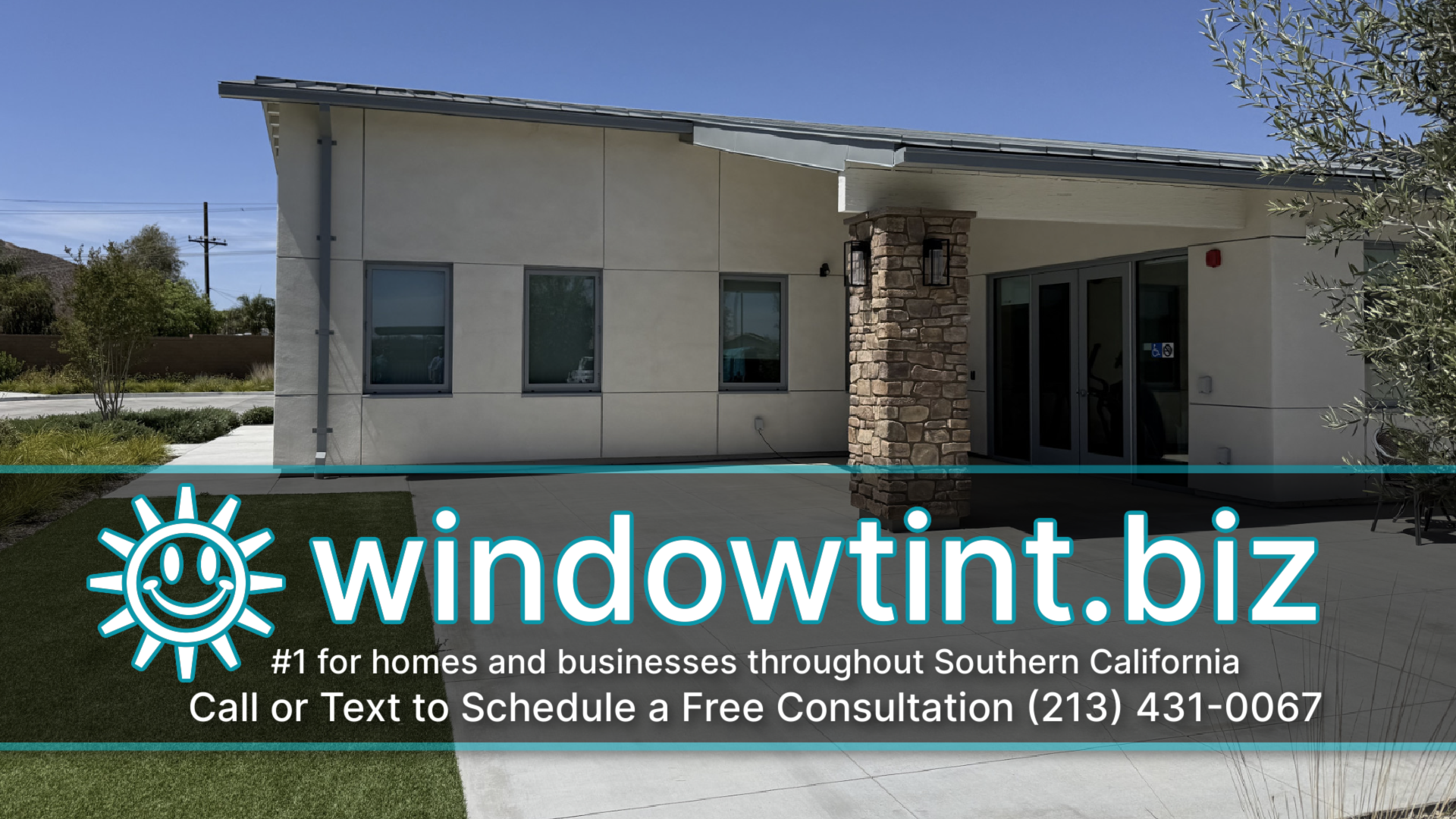 Windows before installing window film for privacy and heat