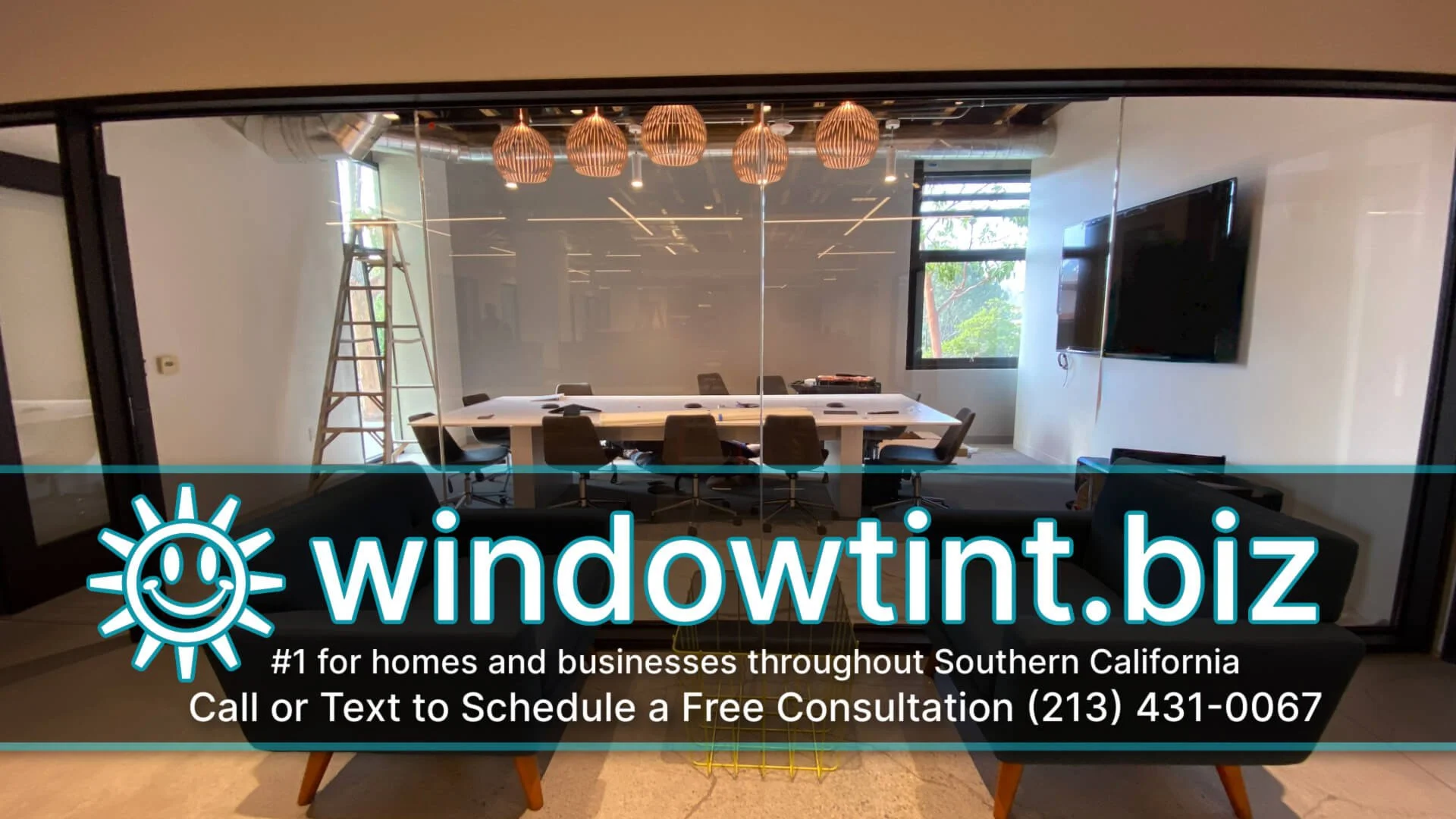 clear glass in conference room with no privacy