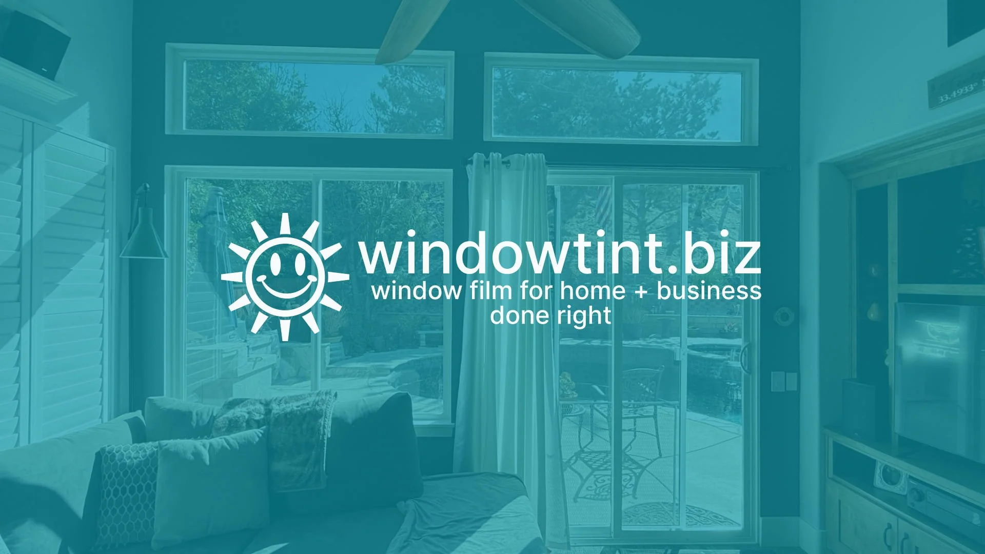 Residential window film installation in Temecula CA using clear window film to reduce heat and glare while preserving natural light and window appearance