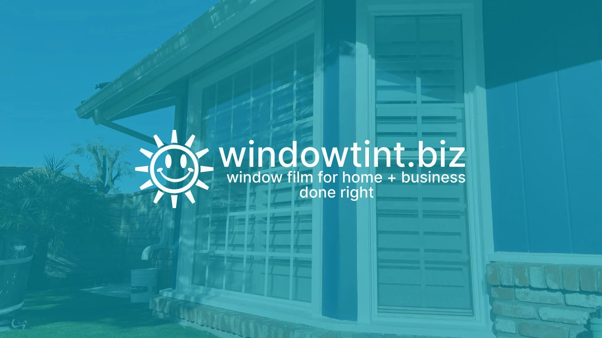 Residential window tint installed on sun-exposed home windows in La Verne, CA to reduce heat, glare, UV exposure, and improve daytime privacy.