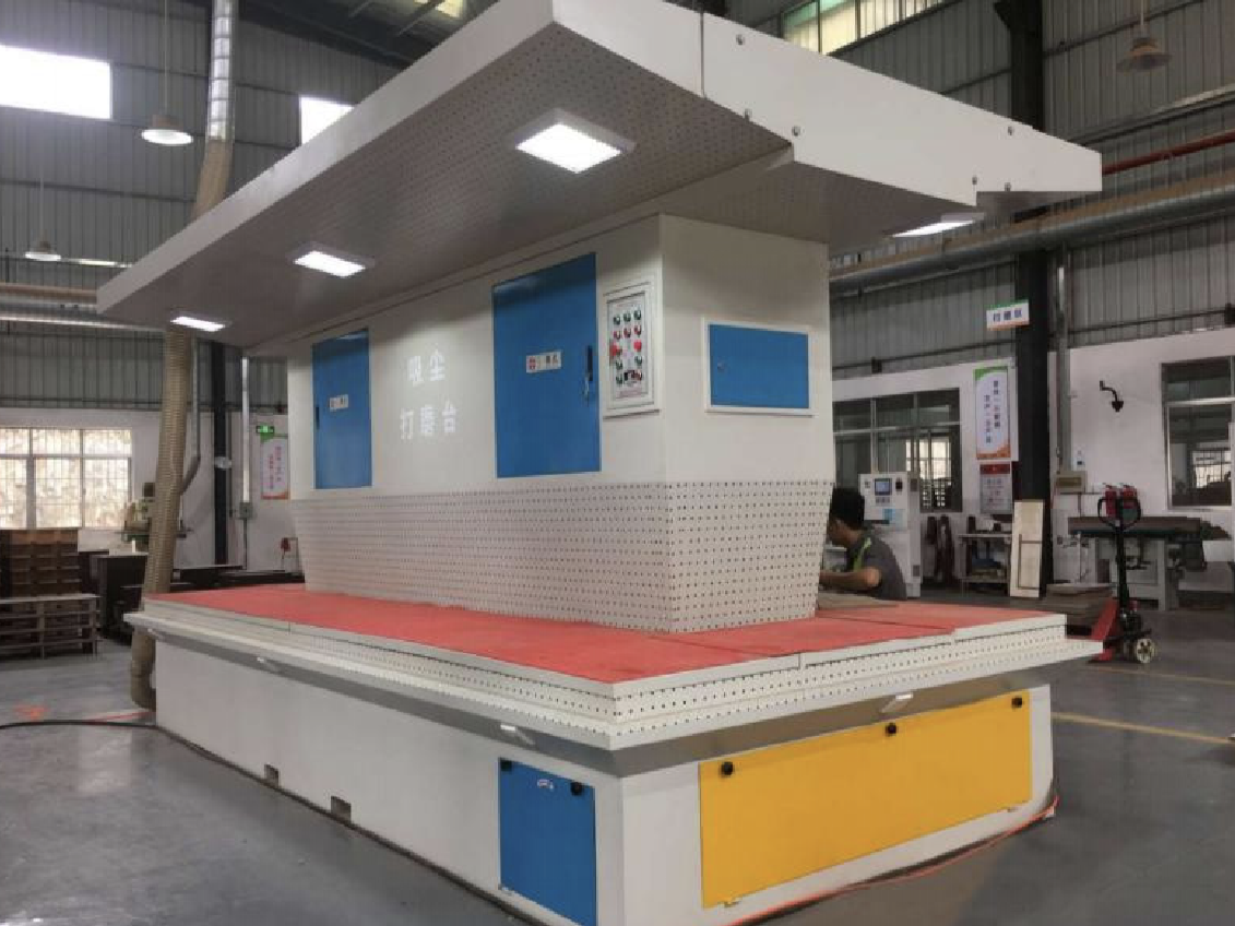 Polishing & Dust Removal Table