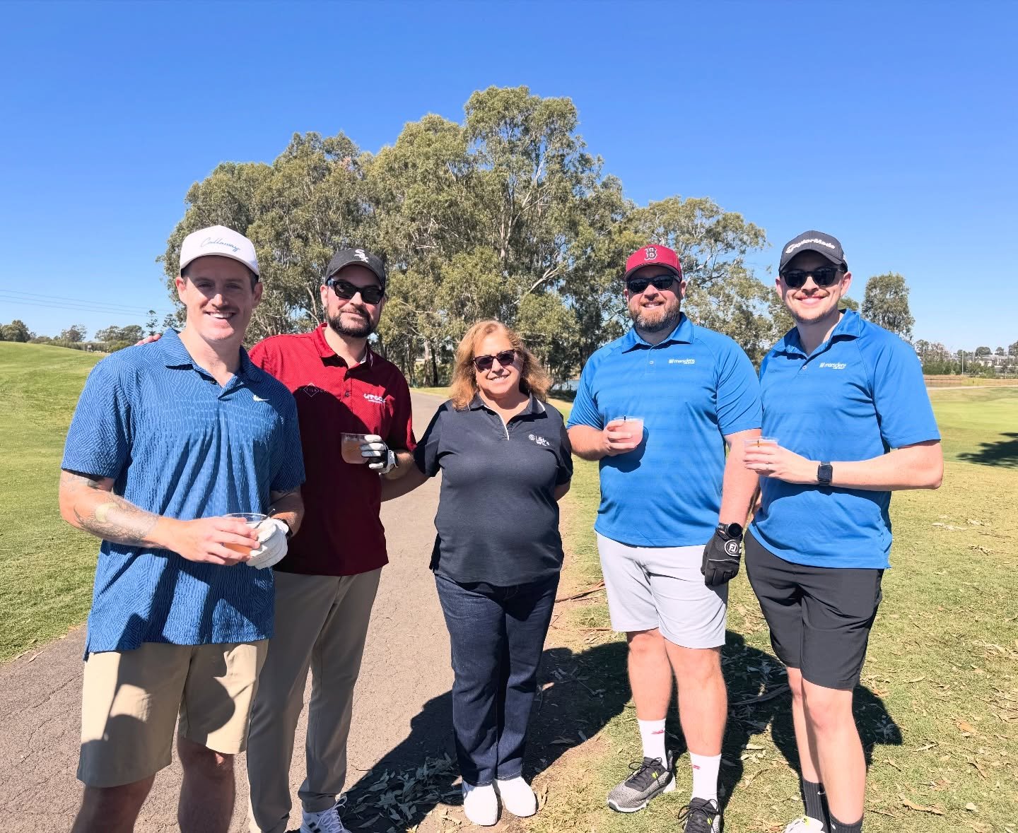 Charity golf day with @marsdenslawgroup supporting @lifeline.mws ⛳️🏌️&zwj;♂️☁️