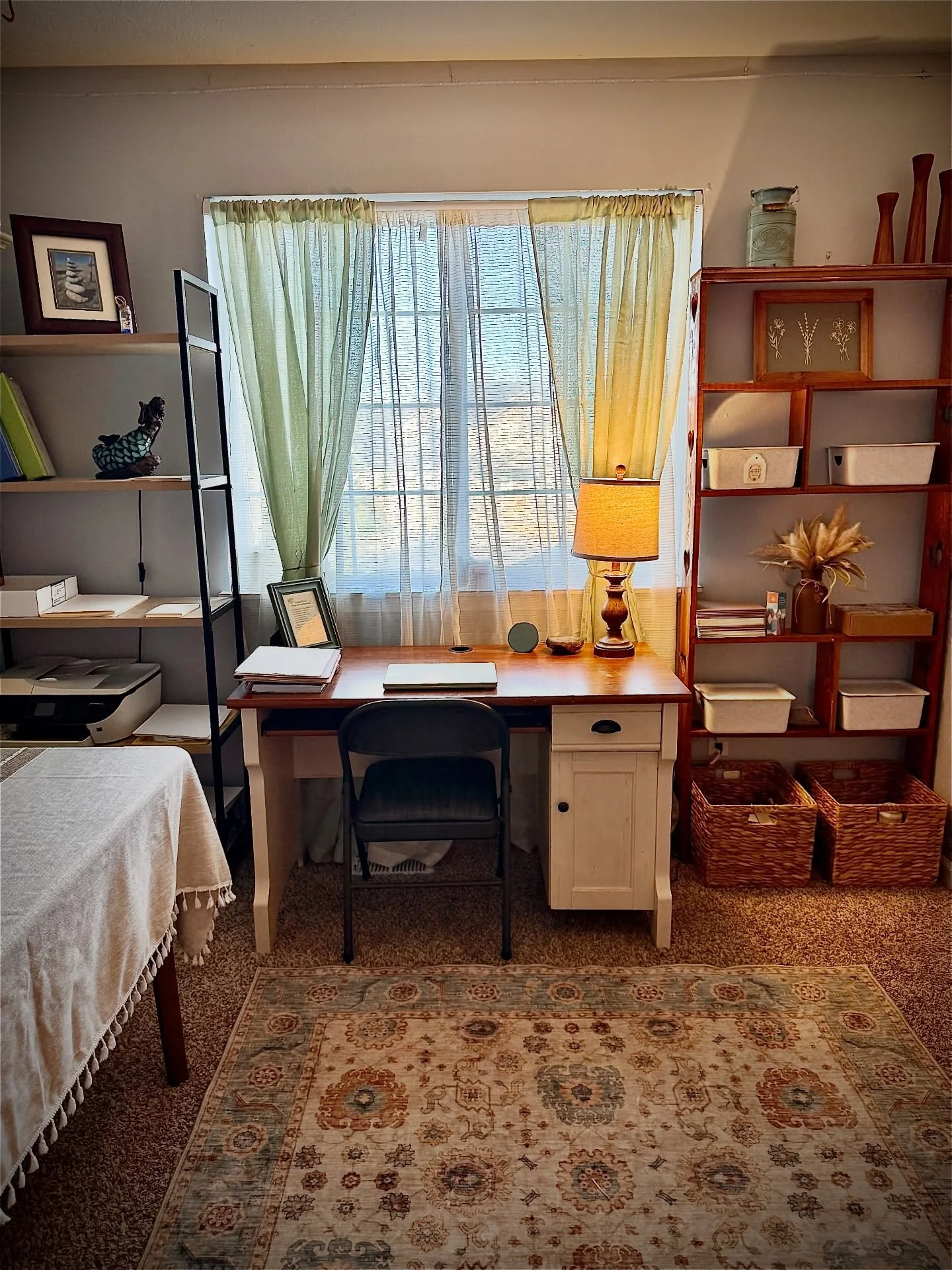 A Glimpse inside Maple Prairie studio &mdash;where writing, creating and keepsakes are beginning to take shape.  One of my happy places. 🤍😊🍃