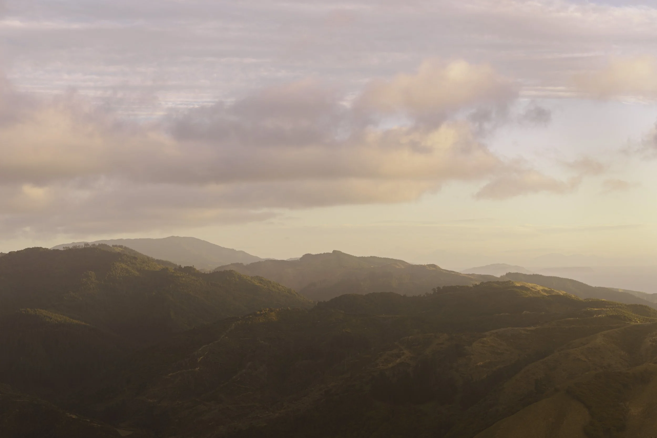Golden Hills — Mountain Landscape