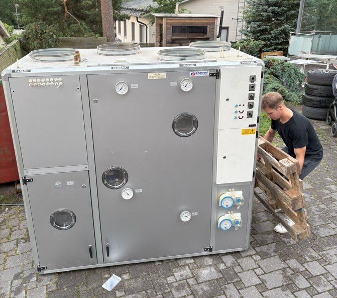 Ilmanvaihtokoneen koneiden päivitys