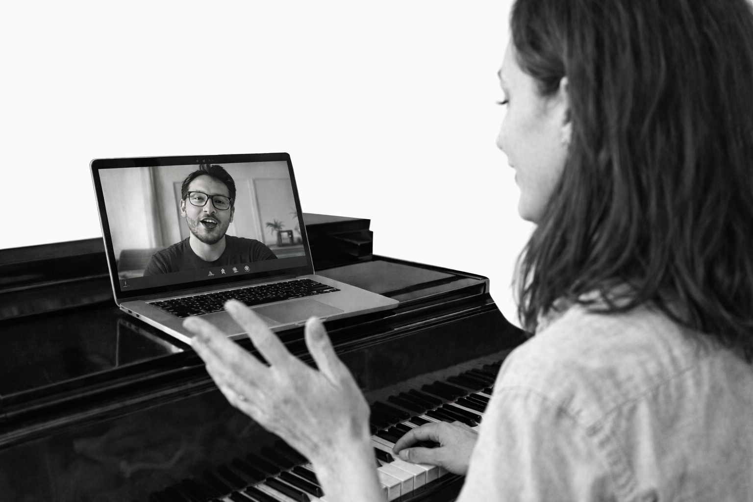 Klassischer Online-Gesangsunterricht per Zoom