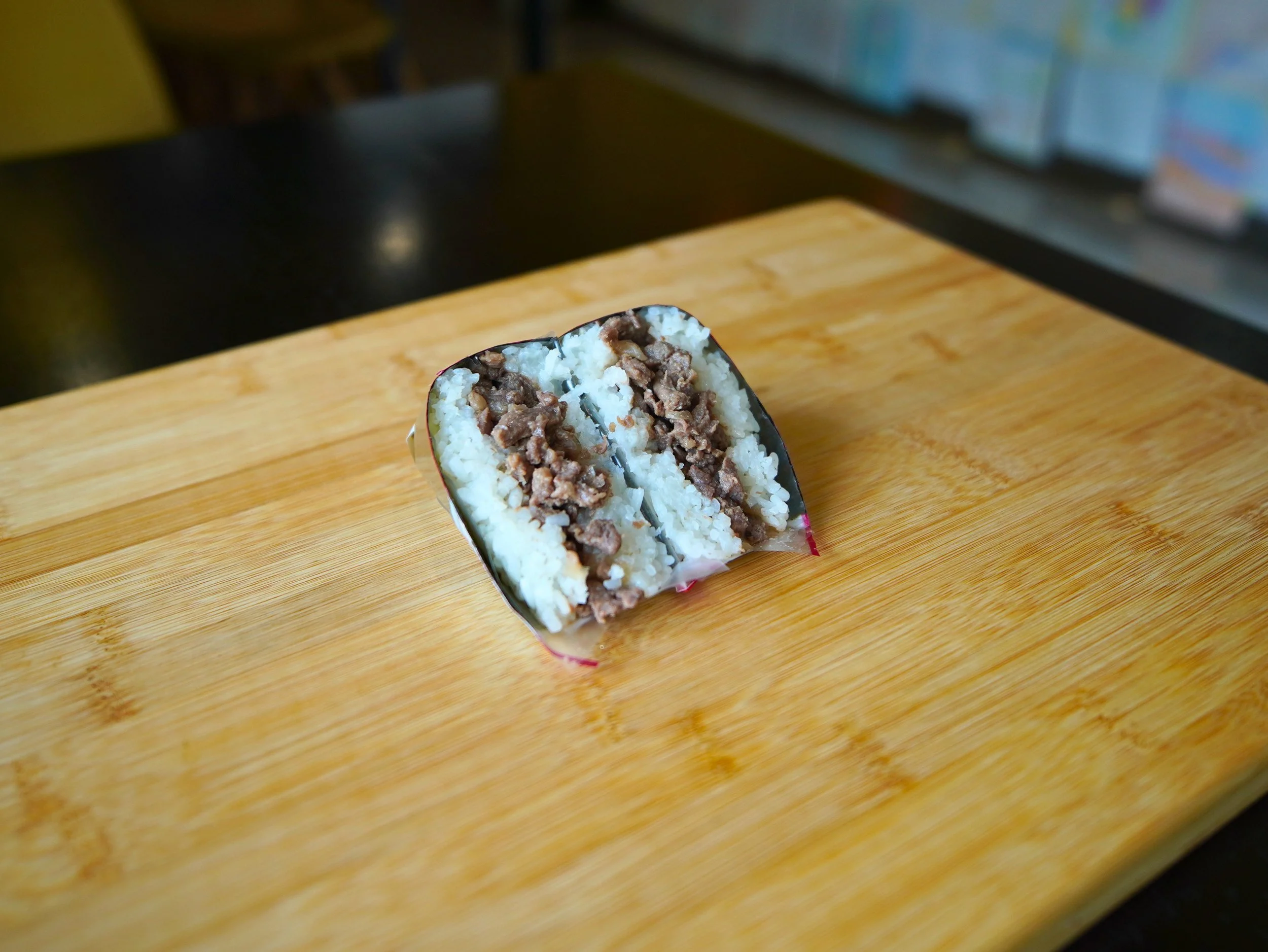 Beef Bulgogi Onigiri Rice Ball