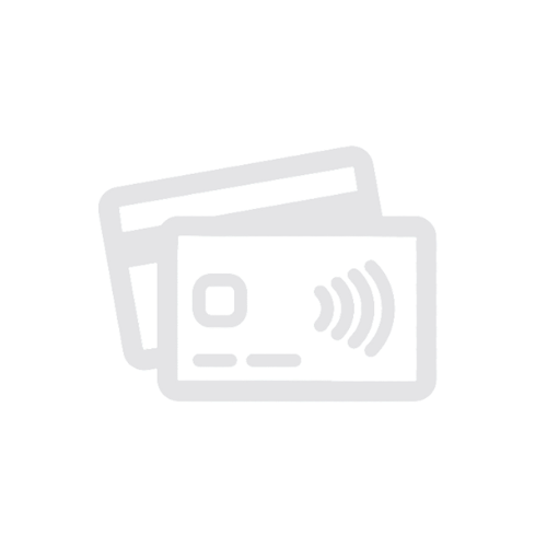 Icon of two credit cards, one displaying contactless payment symbol