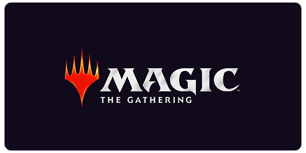 Magic: The Gathering logo on a dark background.