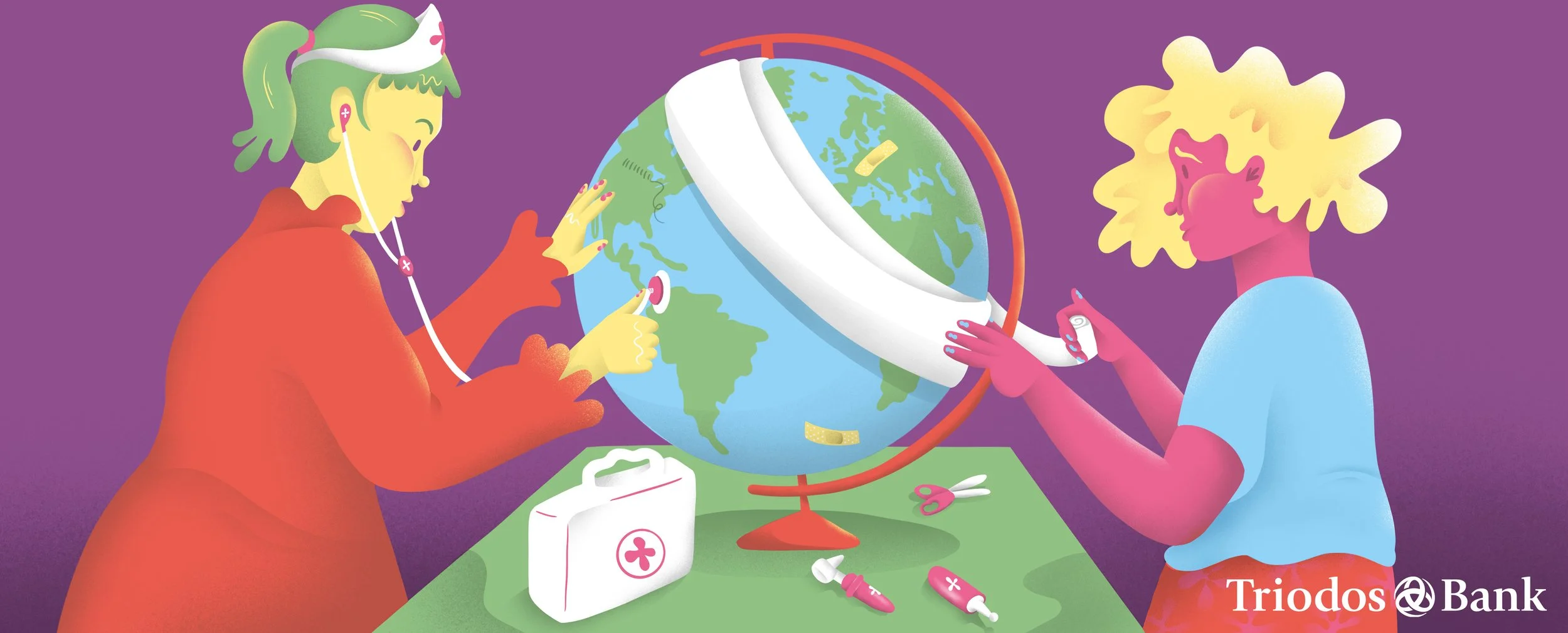 sustainability illustration ethical banking concept caring for the planet illustration environmental responsibility visual global sustainability concept art social impact and finance climate action illustration ethical finance imagery