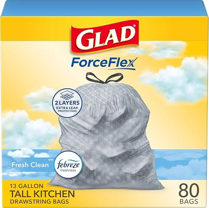 Glad ForceFlex Tall Kitchen Trash Bags