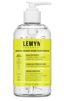Medical-Grade Hand Sanitizer Gel