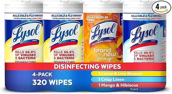 Lysol Disinfecting Wipes Bundle