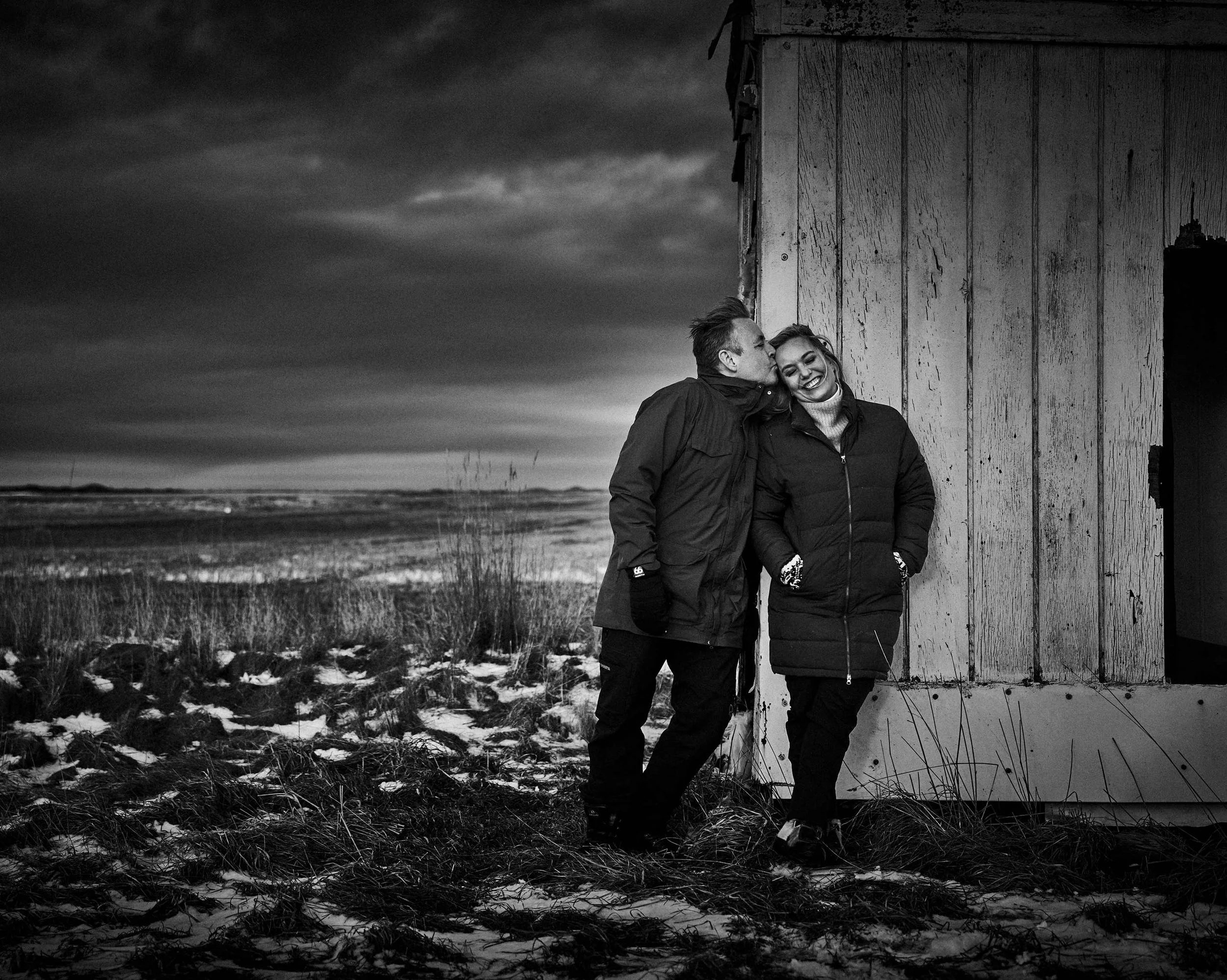 Sven Erik Renaa and Torill Renaa at Jæren.