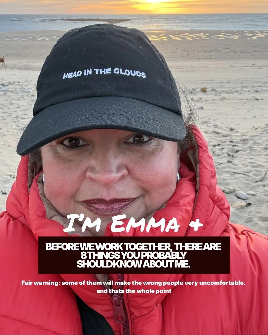 I wrote this because I am done letting the highlight reel do the talking.

You deserve to know who is actually in the room with you, so here she is: 

She is the woman who built twenty-five years of serious commercial leadership and still chased vali