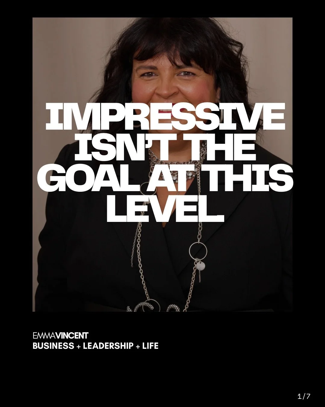 There is a point in business where the desire changes.

In the early years, you want proof. 
Proof that you can sell. 
Proof that you can deliver. 
Proof that you can build something real. 

At your level, that proof already exists.

What shifts is n