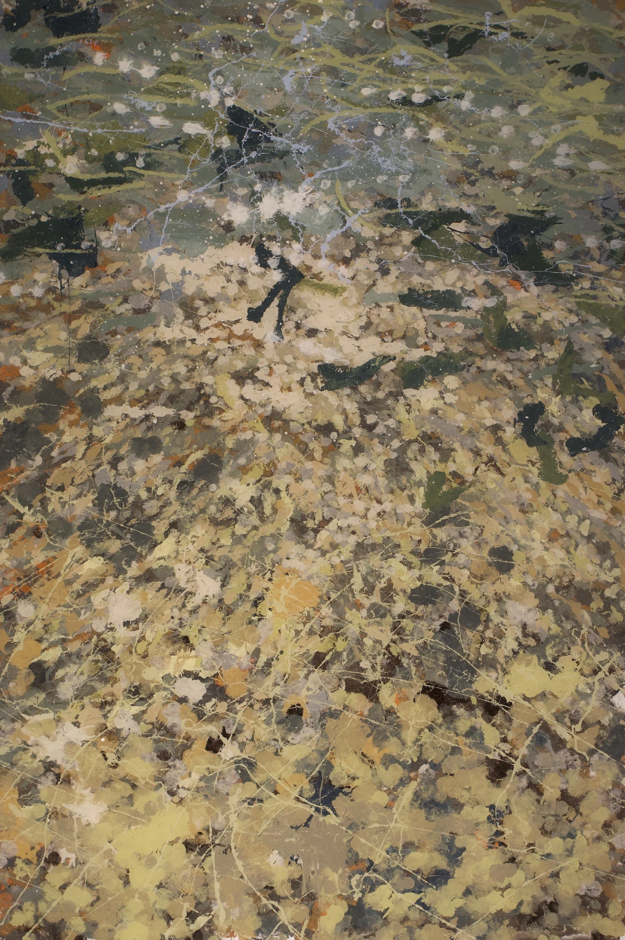 North Branch Chicago River, IL
(4/23/24), 2024
acrylic on polycarbonate
60 x 48 inches
signed, titled and dated verso	