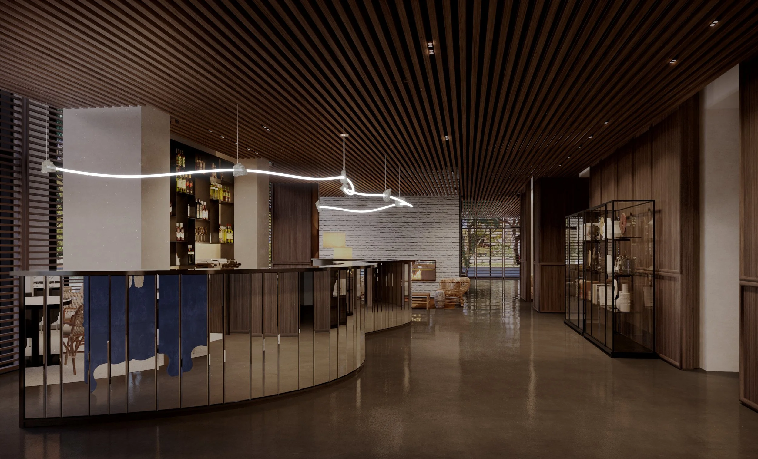 CASCADES OF LIGHT render proposal