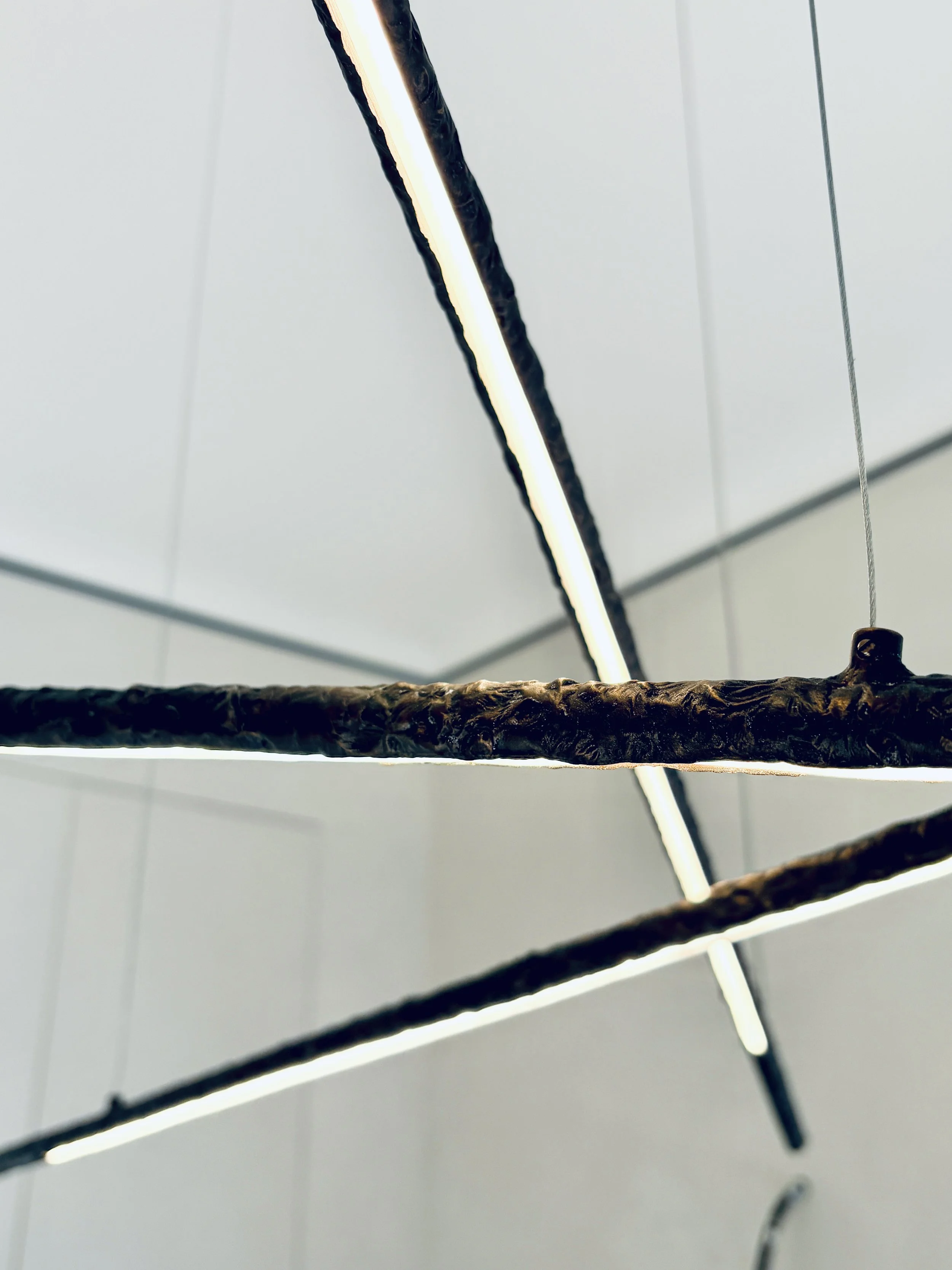 HOWL #003 25 BLACKENED MELTED BRASS