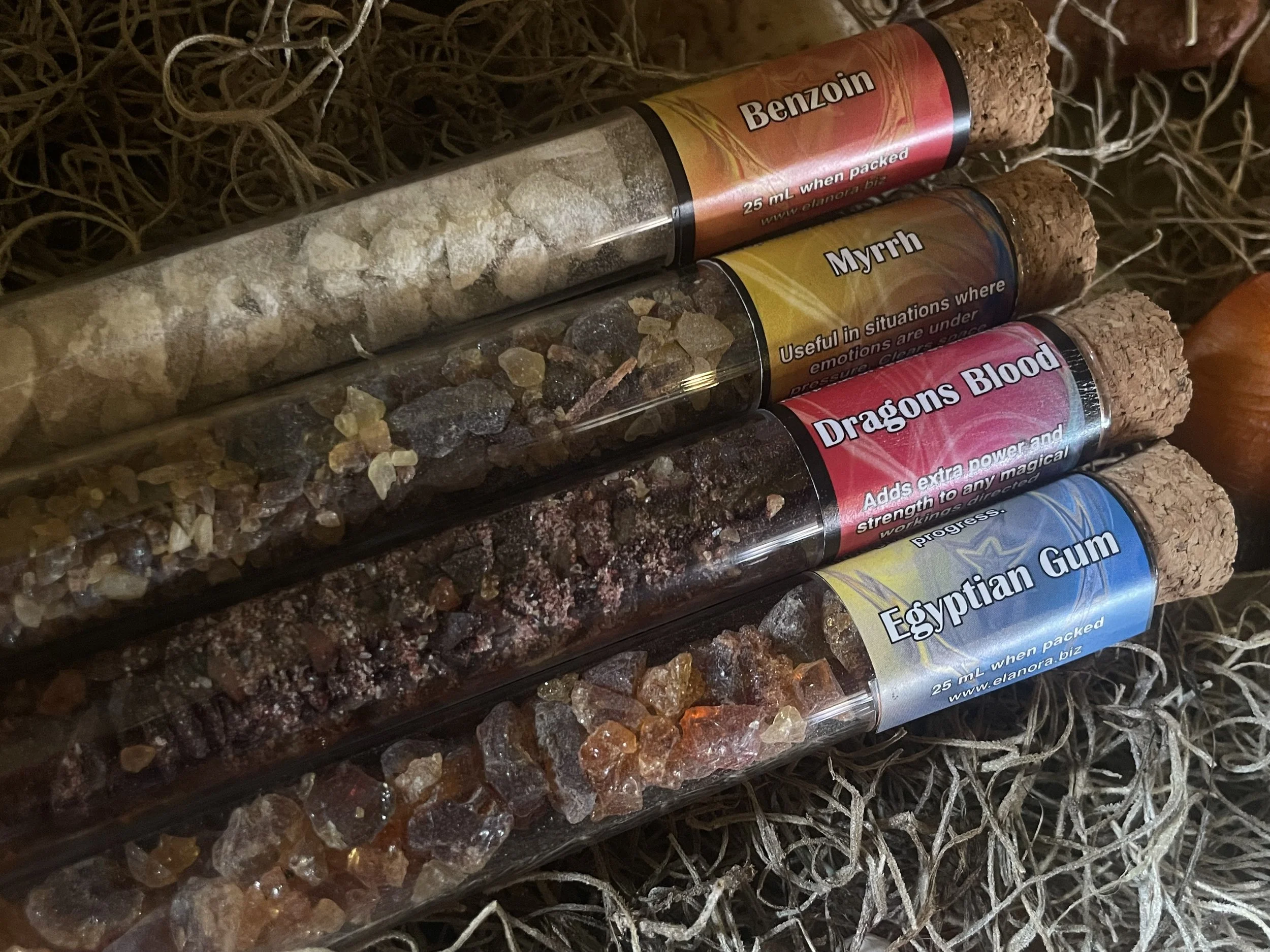 Resin Vials