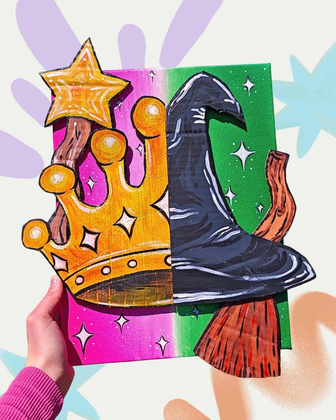 Wicked Themed Painting.jpg