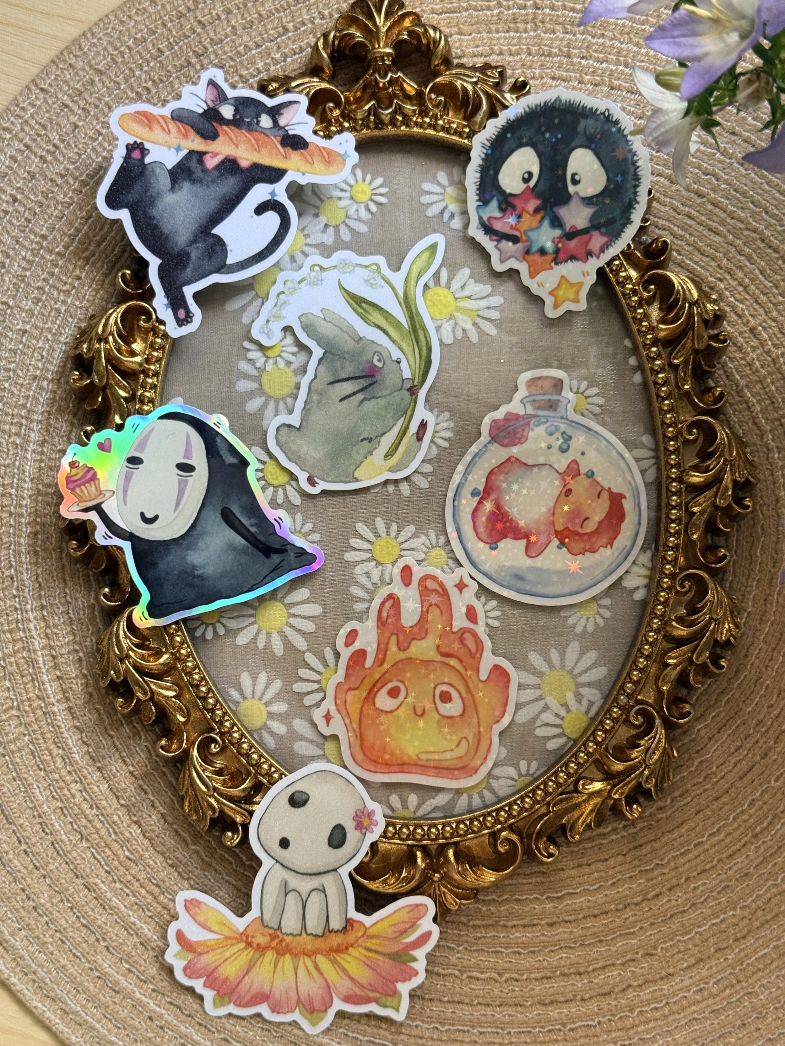 Ghibli-Inspired Sticker Full Collection