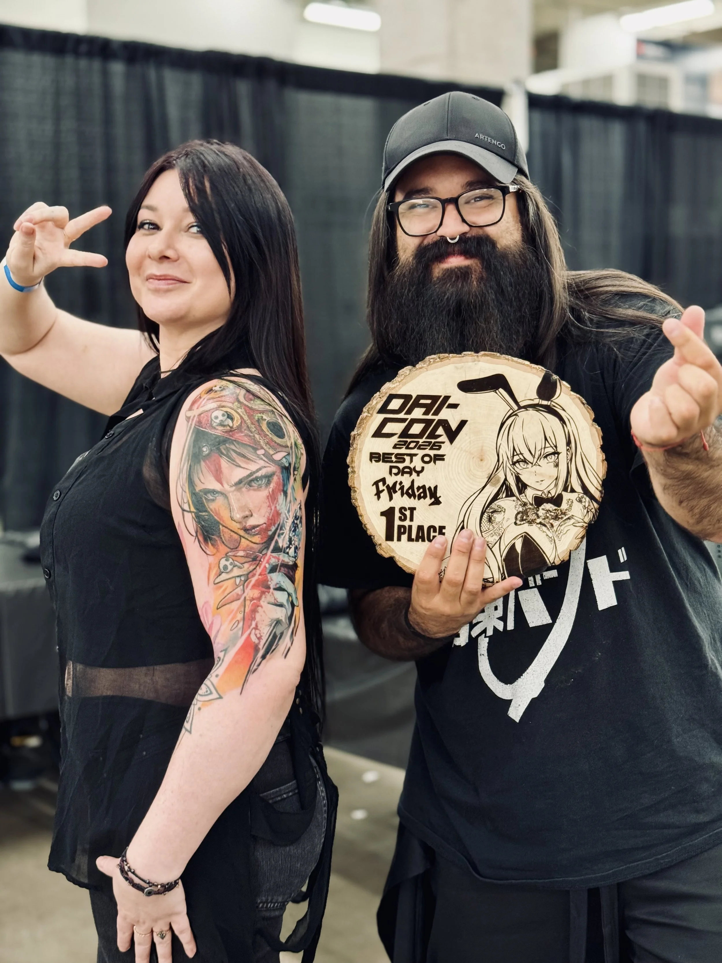 2026 “Best Tattoo of the Day” — DAI-Con Tattoo Convention Friday