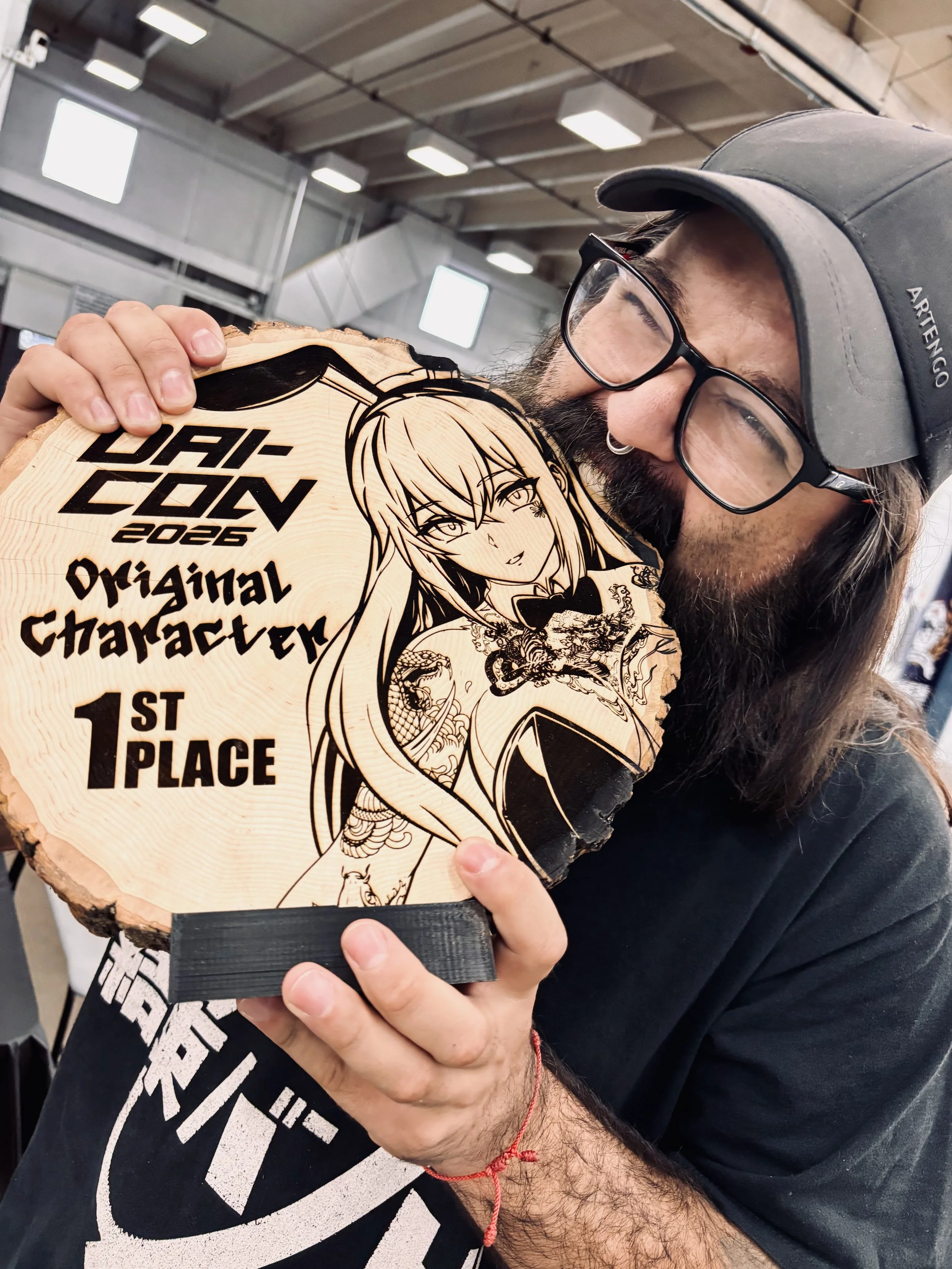 2026 “1st Place” — Original Character, DAIcon Tattoo Convention