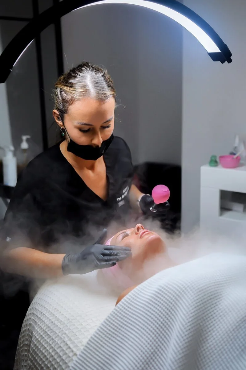 Advanced skin treatment for glowing, healthy skin at The Aesthetic Clinic, South Wales