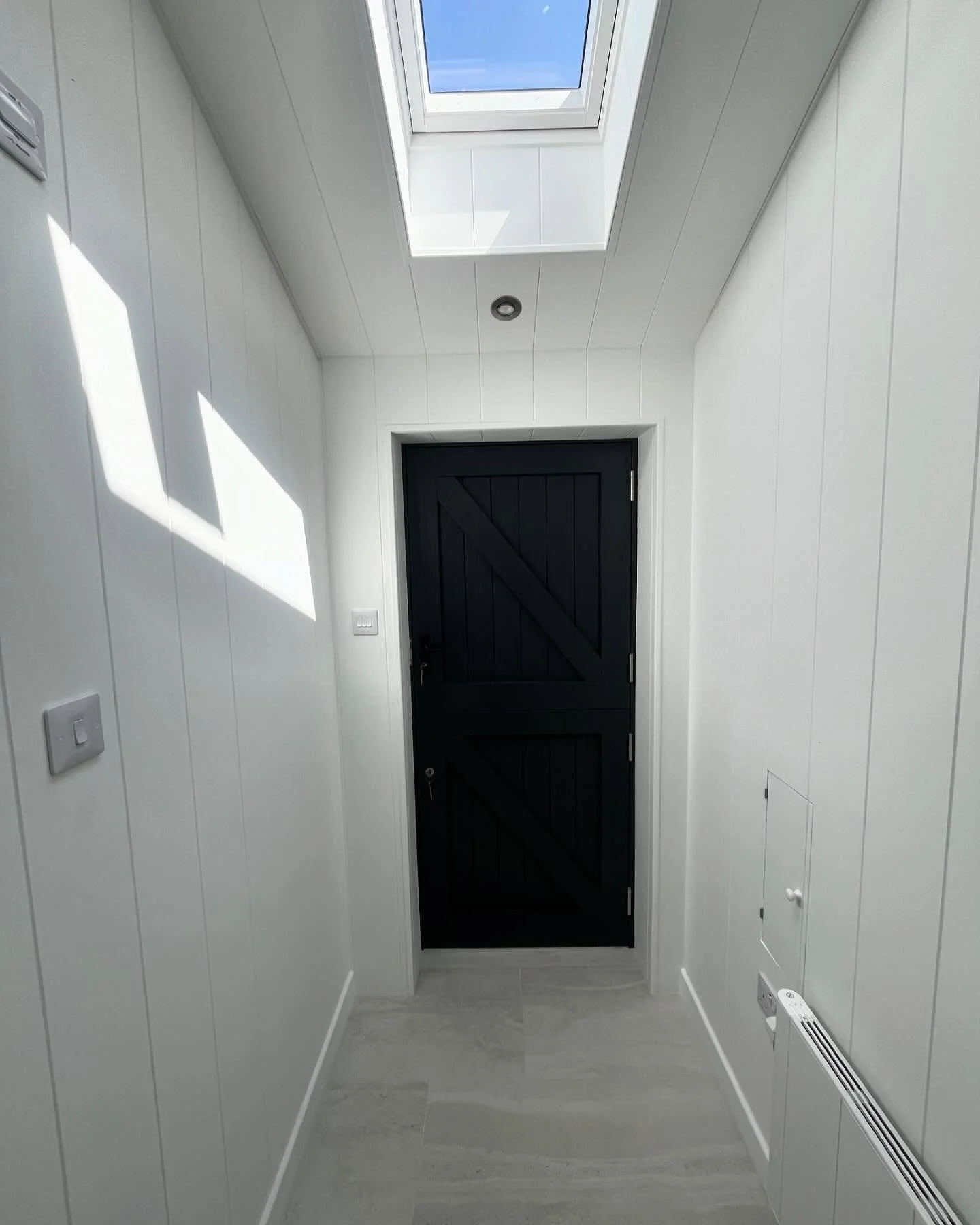 Sky light offers stunning detail in a New Build in Cornwall