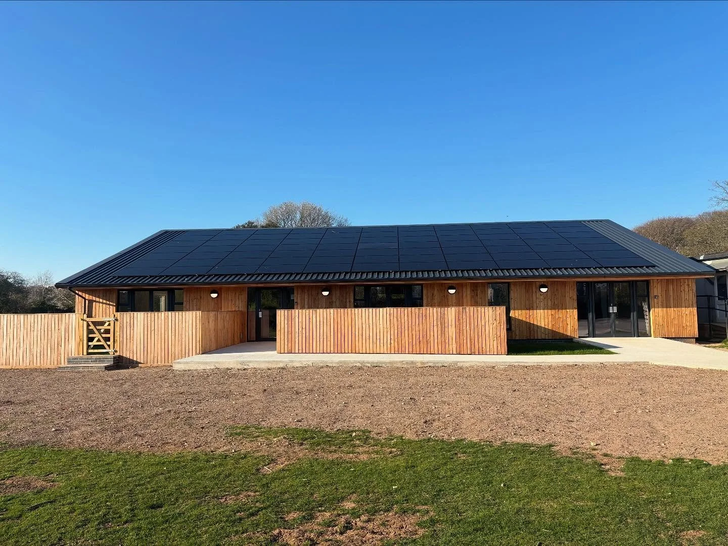 The new St Tudy community building built by us &hellip;.